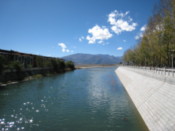 By the river Lhasa