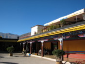 In one of the courtyards