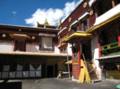 The monastery grounds