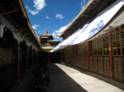 The monastery grounds