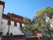 The back of the palace