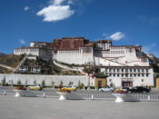 Portola Palace from the park opposite it