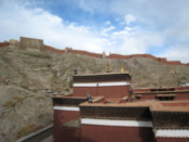 View from the top of the kumbum