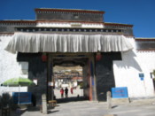 The entrance