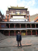 Me in front of the temple