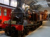 One of the few underground steam locos...