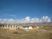 Passing a village