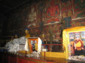 Inside a chapel