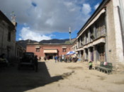 Village in the desert