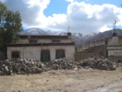 Village in the desert
