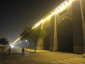 The city wall by night