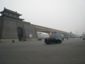 The city wall by day