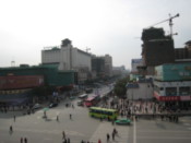 One of the main streets of Xi'an