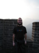 Me at the top tower of the eastern part of the wall