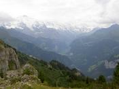 Mountains and a valley