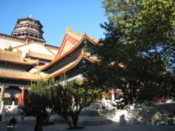 In the grounds of the tower