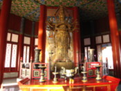 Inside the Tower Of Buddhist Incense
