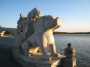 Carving on the bridge