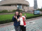 Me with a Chinese friend I made