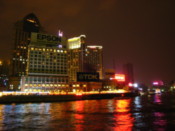 Buildings by the river