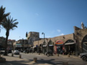 Shops in old buildings