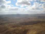 View on the way down