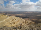 View on the way down