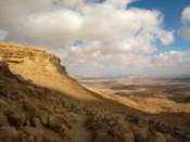 View on the way down