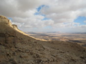 View on the way down