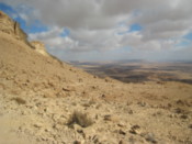 View on the way down