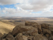 View on the way down