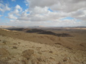 Down in the crater