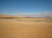 Along the road through the crater