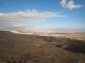 Last look down into the crater