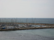The Tel Aviv port