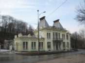 Now derelict building