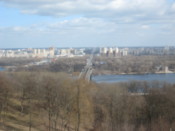 Looking over the river