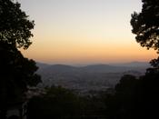 The sun continues to set