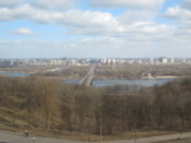 Looking over the river
