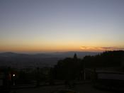 The sunset goes on