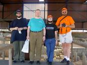 Aaron, Ivor, myself and Geoff