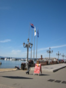 On the promenade