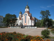 A recently build church