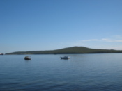 Sea and boats