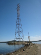 Huge pylon