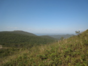 Views on the way to the peak