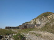 Ruins of old buildings