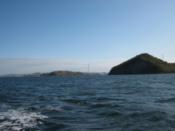 Entering the bay we stopped in