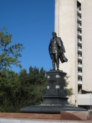 Statue in the museums area