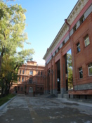 Outside the regional museum